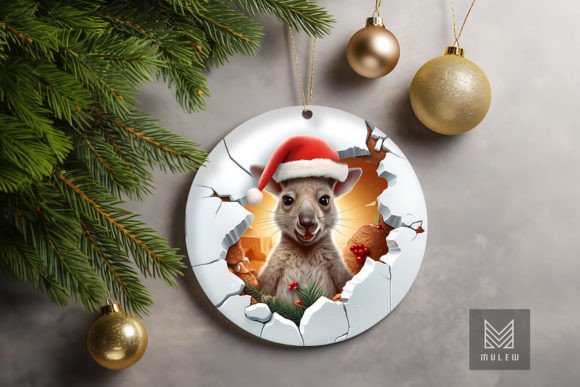 Bringing the Outback to Your Tree: A Guide to the Cute Kangaroo 3D Christmas Ornament