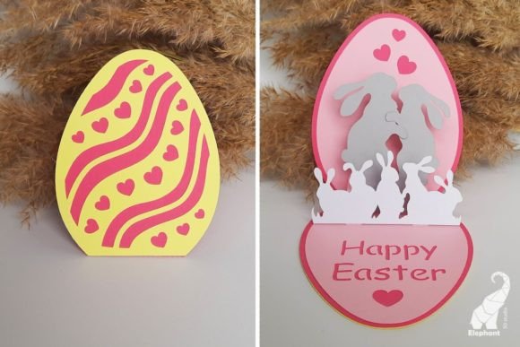 Celebrate Easter in 3D Style: Elevating Greetings with Pop-Up Egg Cut Files