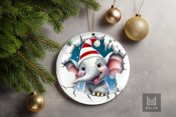 Choosing the Right Cute Elephant 3D Christmas Ornament Design for Your Holiday Projects