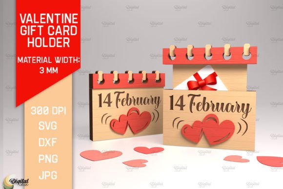 Crafting Connection: The Modern Appeal of a 3D Valentine’s Day Gift Card Holder