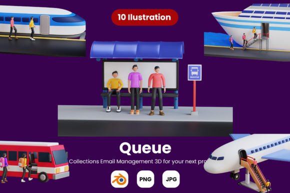 Elevating Digital Storytelling with the 3D Queue Pack