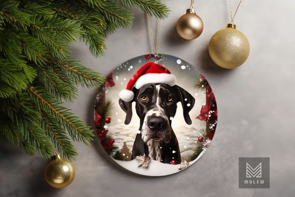Evaluating the 3D Great Dane Dog Xmas Ornament for Custom Holiday Projects