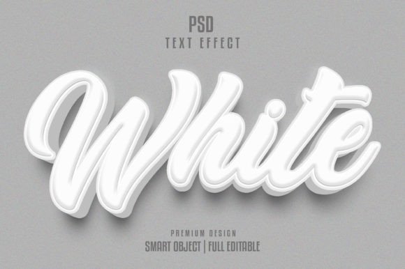 Integrating the White 3D Text Effect into Professional Design Workflows