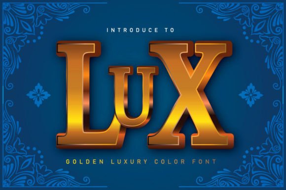 Mastering Luxury Branding with the Lux Golden Contemporary Font