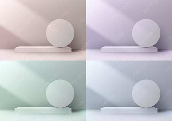 Mastering Product Presentation with 3D Soft Podium Mockups and Minimalist Design