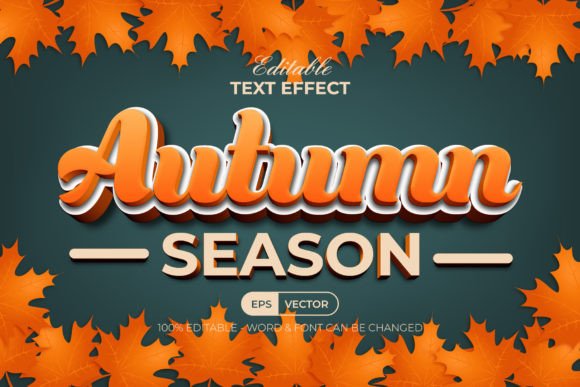 Mastering the 3D Text Effect Autumn Season Style for Professional Design Results