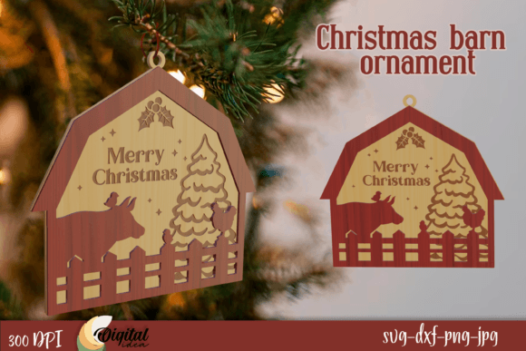 Mastering the Christmas Barn Ornament Laser Cut: A Comprehensive Guide to Festive 3D Design
