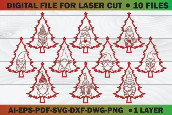 Mastering the Christmas Tree Gnome Paper Cut 3d SVG for Precision Crafting