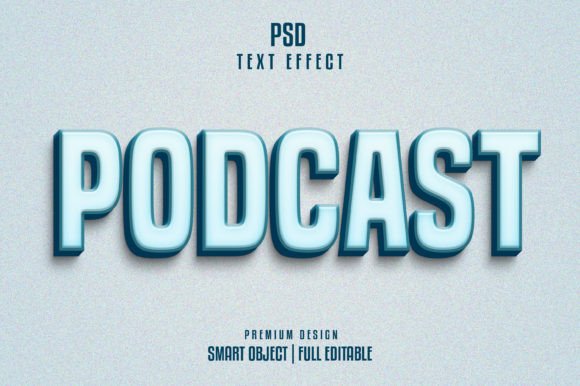 Mastering the Podcast 3D Text Effect
