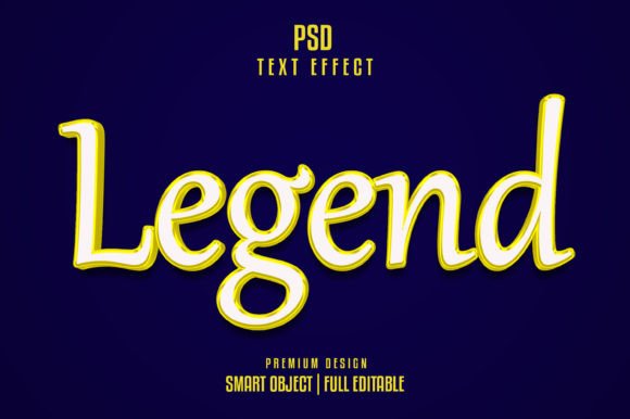 Mastering Visual Impact with Legend 3D Text Effect
