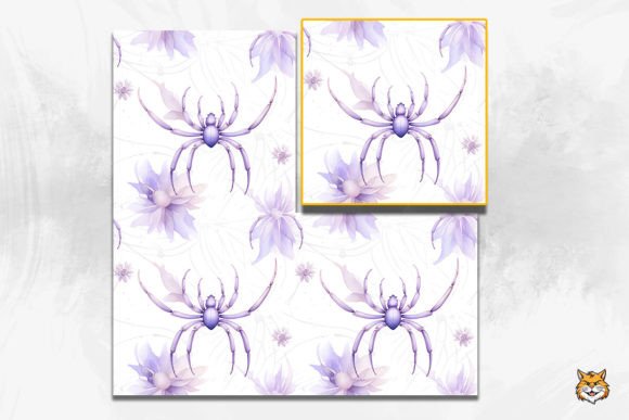 Pastel Spider Seamless Pattern 3 Design Guide