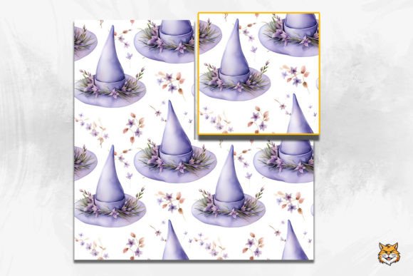 Pastel Witch Seamless Pattern Guide