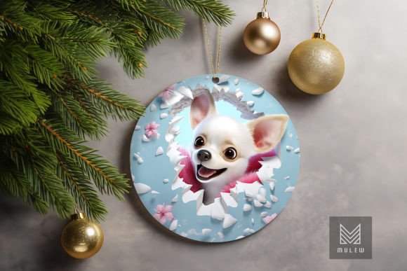 Strategic Branding with the 3D Chihuahua Dog Xmas Ornament: A Guide for Creators and Small Businesses