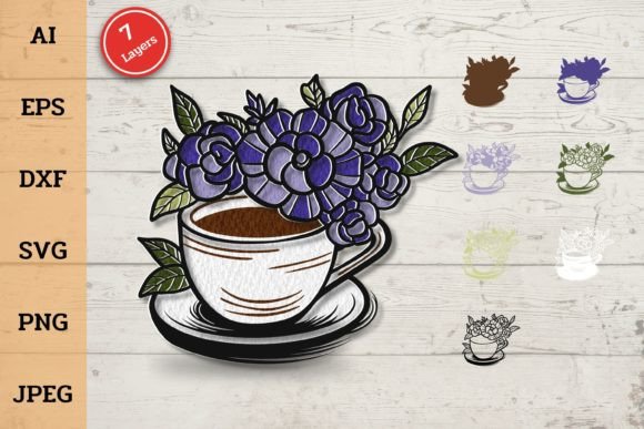 Strategic Design Applications for 3D Layered Halloween Coffee