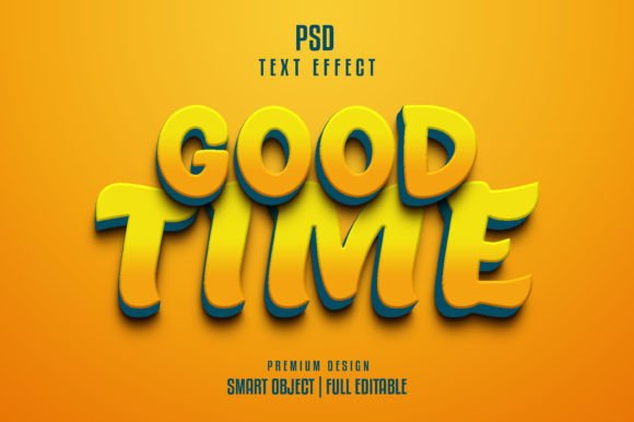 Strategic Visual Communication: Leveraging the Good Time 3d Text Effect for Brand Impact
