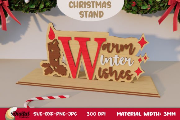 XMas Decor. 3D Christmas Stand Laser Cut: A Practical Guide to Digital Asset Integration